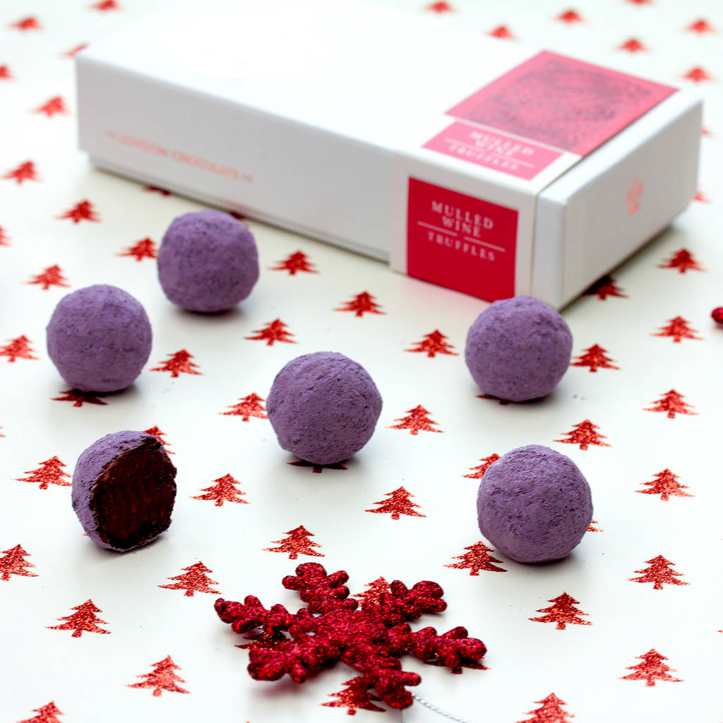 Mulled Wine Truffles Gift Box By The London Chocolate Company ...
