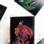 Dragon Gift Box Christmas Card, thumbnail 5 of 5