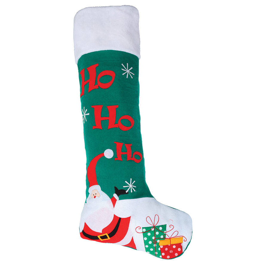 Santa And Snowman Giant Christmas Stockings By Life Gives Lemons 