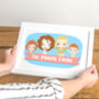 Personalised Family Print Portrait, thumbnail 1 of 7