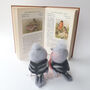 Needle Felted Chaffinch Standing Ornament, thumbnail 3 of 7