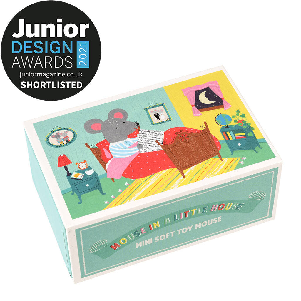 Mouse In A House, Matchbox Mouse Soft Toy By The Wedding of my Dreams