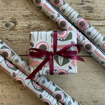 Bold Flora Wrapping Paper, 3 of 5