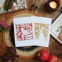 'Thrush In Berries' Greetings Card, thumbnail 4 of 4
