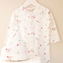 Children’s Personalised Cream Cricket Jumper With Red And Yellow Stripes, thumbnail 7 of 12