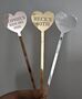 Personalised Heart Drink Stirrers, thumbnail 1 of 3