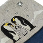 Penguins And Chick Christmas Stocking, thumbnail 4 of 4