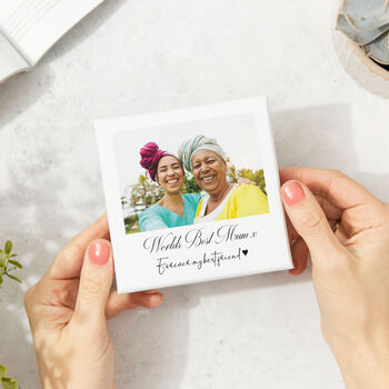 Personalised Ceramic Mum Photo Coaster, 2 of 6