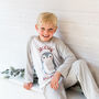 Personalised Penguin Sibling Kids Christmas Pyjamas, thumbnail 7 of 12