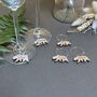 Personalised Polar Bear Wine Glass Charms, thumbnail 7 of 7