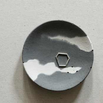 Concrete Cloud Trinket Ring Dish, 6 of 11
