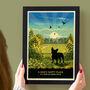 French Bulldog In A Summer Park. Limited Edition Gift Print, thumbnail 3 of 7