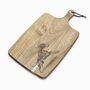 Personalised Greyhound Engraved Acacia Serving Board, thumbnail 3 of 8
