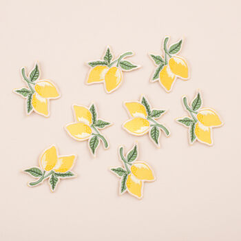 Lemons Embroidered Patch, 4 of 5
