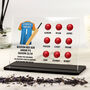 Personalised Cricket Coach Thank You Acrylic Plaque, thumbnail 1 of 4