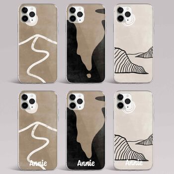 Personalised Case For iPhone Abstract Printed Set 18, 2 of 10