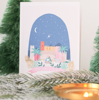 Set Of Three Nativity Scene Cards, 2 of 8