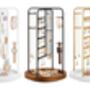 Rotating Jewellery Stand Four Section Organiser, thumbnail 7 of 7
