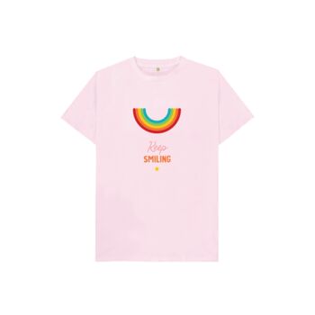 Rainbow Smile Kids Positivity T Shirt, 7 of 9