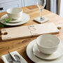 Personalised His And Hers Serving Boards Wedding Gift, thumbnail 2 of 4