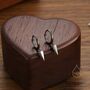 Dangling Spike Dagger Huggie Hoop Earrings, thumbnail 8 of 12