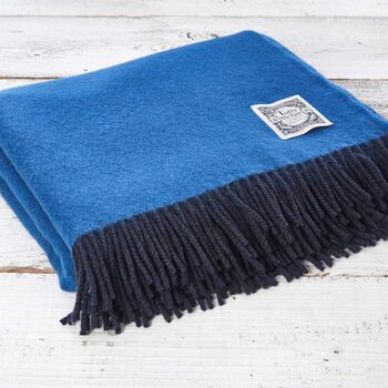Personalised Reversible Merino Wool Throw Collection, 3 of 10