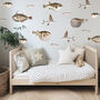 Puffer Fish Peel And Stick Fabric Wall Decals, thumbnail 3 of 8