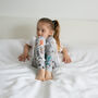Organic Baby And Child Town Map Print Leggings, thumbnail 2 of 3