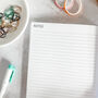 Personalised Daily Planner Book | Undated, thumbnail 6 of 9