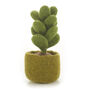 Handmade Felt Biodegradable Sedum Succulent Plant, thumbnail 1 of 2
