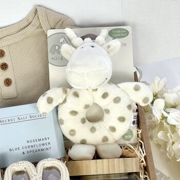 New Parent And New Baby Little Raff Gift Set, 3 of 8