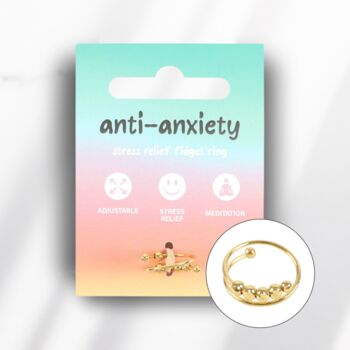 Anti Anxiety Fidget Ring Stress Relief, 3 of 5