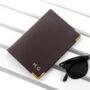 Personalised Premium Leather Passport Cover, thumbnail 3 of 8