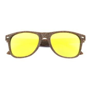 Sunburst Coffee Polarised Sunglasses By Runesilk, 3 of 6
