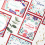 Pack Of Eight Festive Christmas Cards, thumbnail 1 of 10