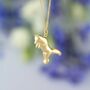 Jumping Fox Pendant With Optional Personalisation, thumbnail 6 of 12