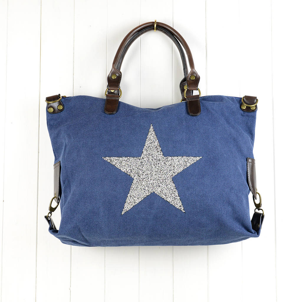 Sparkle Star Gym / Holdall Bag By Home & Glory