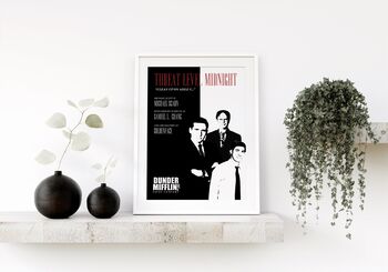 Threat Level Midnight The Us Office Print, 3 of 3