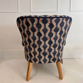 Statement Chair In Linwood Helter Skelter, 4 of 4