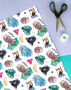 David Attenborough Wrapping Paper, Fun Nature Gift Wrap, thumbnail 1 of 11