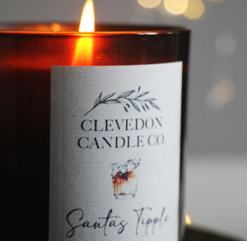 Santa's Tipple Christmas Candle, 3 of 4