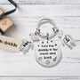 To The Moon And Back… Personalised Keychain, thumbnail 2 of 7