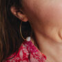 Through The Pearl Hoop Earrings, thumbnail 2 of 7