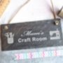 Personalised Craft Room Sign, thumbnail 1 of 4