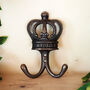 Cast Iron Queen's Crown Hook, thumbnail 3 of 4