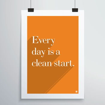 Clean Start Print, 11 of 12