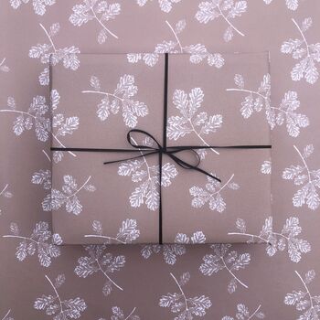Oak Print Luxury Wrapping Paper, 2 of 4