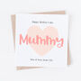Personalised Mother's Day Card For Mum Or Mummy, thumbnail 2 of 3