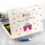 Personalised Kid’s Circus Tent Colouring Set, thumbnail 2 of 5