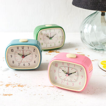 Retro Bakelite Style Alarm Clock, 2 of 5